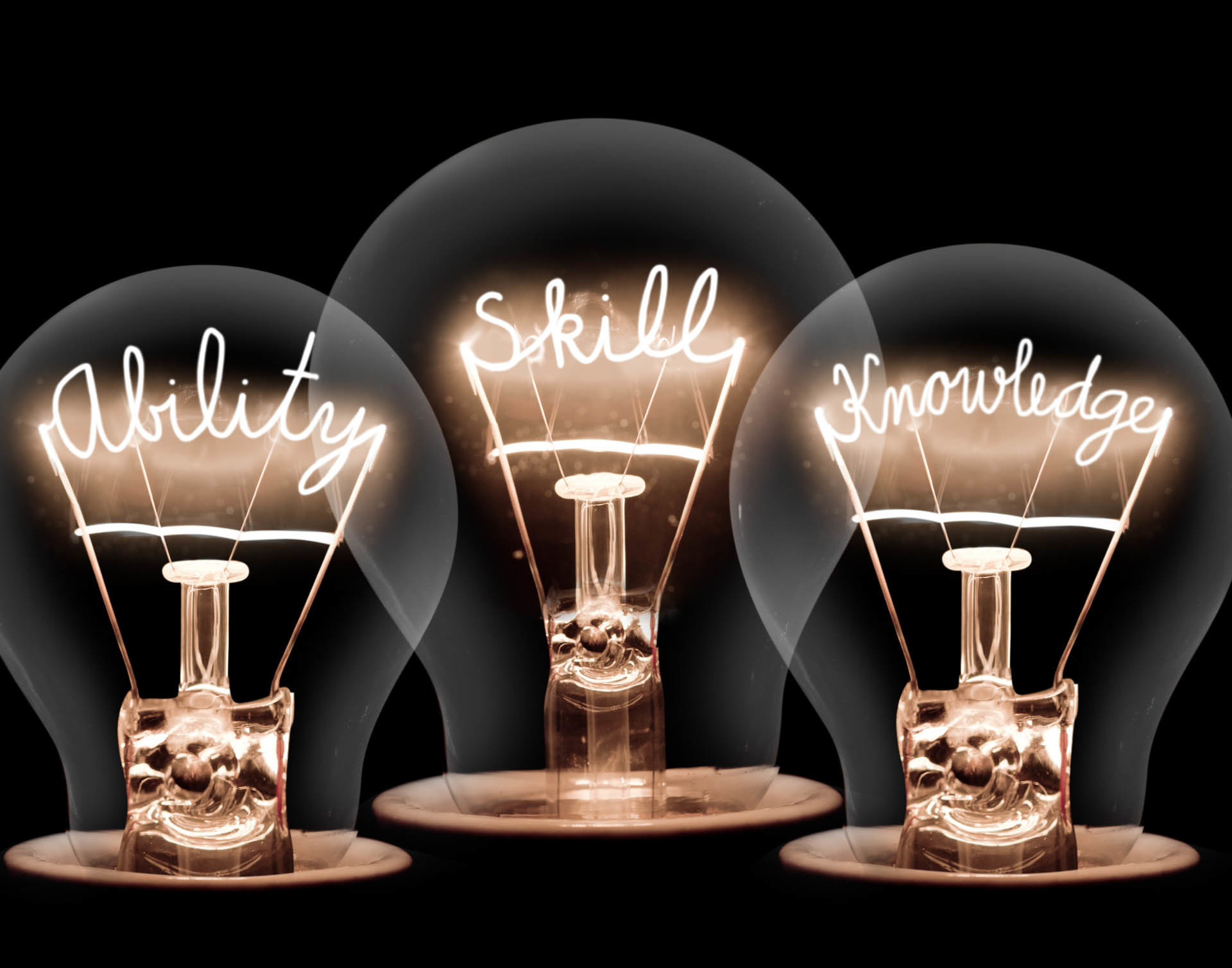 3 lightbulbs spelling out Knowledge, Skills and Ability	Orla Scott, Coaching Supervisor - Increasing Coaches Competencies and Skillset